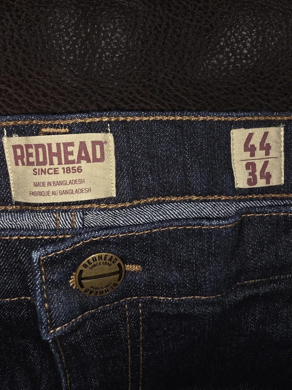 RedHead Lot Of 3 Mens Jeans. Size 44/34. 3 Shades Of Blue.
